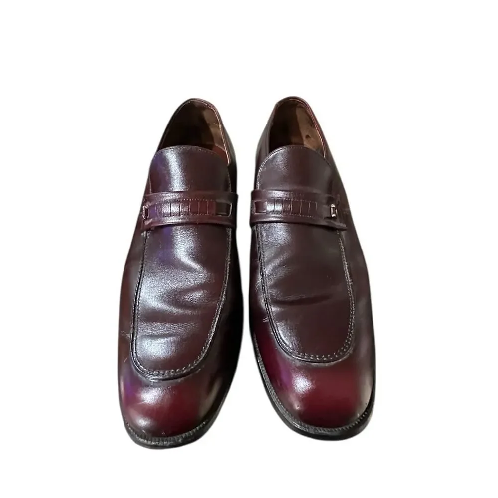 VTG O'Sullivan Executive Imperials By Mason Men's Dress Loafers Leather 11 C